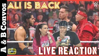 Mustafa Ali Returns on “Miz TV” - LIVE REACTION | Monday Night Raw 4/25/22