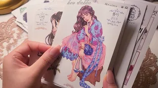 이벤트당첨 다꾸템 하울✨️ 사부작소리가 쫀득해요💟 #paperasmr #relaxingsounds #vintagejournalasmr #asmr #빈티지다꾸