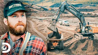 Equipe de Parker começa a construir uma pista de pouso | Febre do Ouro | Discovery Brasil