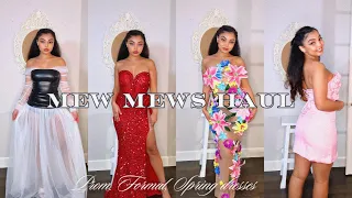 Mew Mews try on haul & review | Formal, Prom, Spring dresses ☆