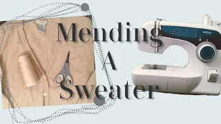 Sewing 101 | How To Mend a Hole in a Sweater