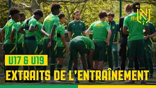 U17 & U19 : Séance d'entraînement collective pour la formation Nantaise