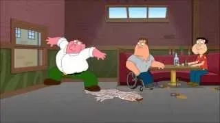 Family guy - Peter molts into another Peter