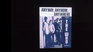 THE WHO  stereo mix  "Anyway, Anyhow, Anywhere"   2023....