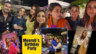 MEERUB'S BIRTHDAY PARTY WITH SADIA IMAM , NIDA YASIR , SHAISTA , JIA ALI AND ......