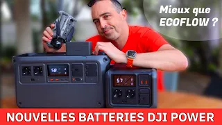 DJI se met aux batteries nomades ! Mieux qu'EcoFlow ? TEST DJI POWER 500 ET DJI POWER 1000