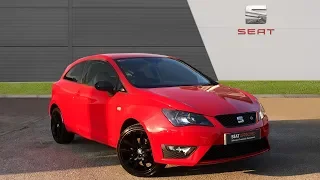 DS15FMM SEAT IBIZA TSI ACT FR BLACK RED 2015, Huddersfield Seat