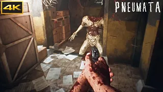 Pneumata - Full Demo Walkthrough 4K/60FPS | Survival & Psychological Horror Game