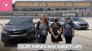 Minivan Meet-up: Toyota Sienna, Chrysler Pacifica & Honda Odyssey
