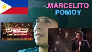 Marcelito Pomoy: Philippines Champion Solo Duet Singer BLOWS THE ROOF OFF | Reaction AGT Semifinals