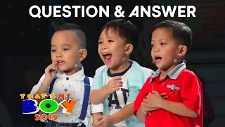 That's My Boy 2019 - Question and Answer | September 2, 2019