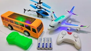 3d lights mini airbus a380 and 3d lights rc bus, airplane, aeroplane, airbus a380, helicopter, rcbus