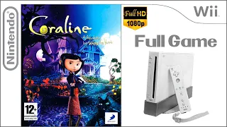 Coraline - Story 100% - Full Game Walkthrough / Longplay (Wii) 1080p 60fps