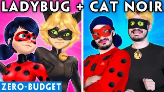 MIRACULOUS LADYBUG AND CAT NOIR WITH ZERO BUDGET - LADYBUG FUNNY ANIMATED PARODY | Hilarious Cartoon