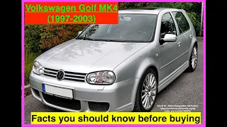 VW Golf MK4 Review - Buying Guide by Car Counselor