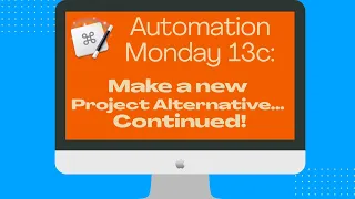 Automation Monday 13, Pt 3 - My Keyboard Maestro macro for New Project Alternatives in Logic!