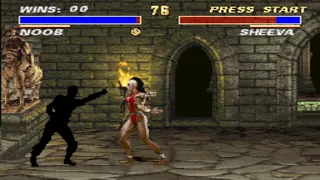 MK3 (prototype 13/07/1995) SNES - play as Noob Saibot