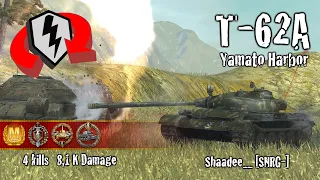 WoT Blitz T-62A - 4 Kills 8,1k Damage Replay - wotblitzreplays.com