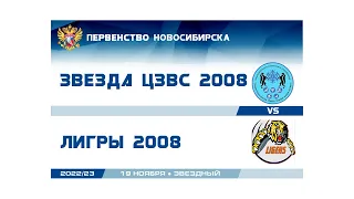 ХК Звезда ЦЗВС 2008 - ХК Лигры 2008