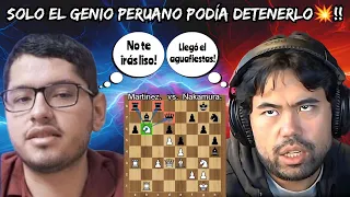 SOLO EL GENIO PERUANO PODÍA DETENERLO🤯💥!! | Martínez vs. Nakamura | (Bullet Brawll Chess)