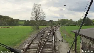 CabView Liberec - Česká Lípa, zrychlená verze