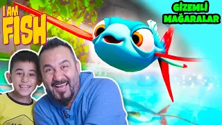 GİZEMLİ MAĞARALAR! UÇAN BALIK MAVİŞ | I AM FISH 4. BÖLÜM