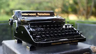 The 1930s Underwood Noiseless 77