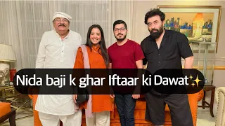 Nida baji k ghar Grand Iftaar Party🌙♥️|| Family Time🥰♥️|| Ramadan Mubarak 🌙 ||