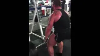 Eddie Hall's first 925lb / 420kg dead lift @ 23 years old