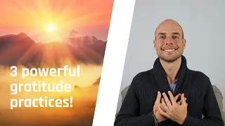 Practicing gratitude makes you happy - 3 gratitude exercises that can help you being thankful!