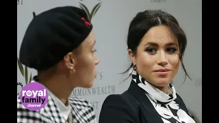 Duchess of Sussex joins Annie Lennox for International Women's Day event
