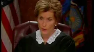Defendant Gives Judge Judy Trouble (Spoof)