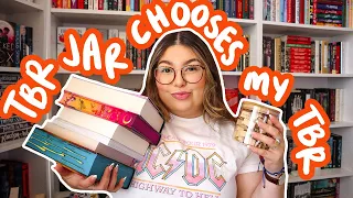 TBR prompt jar chooses my april reads! let's make an april TBR cart together 🎧✨🩸