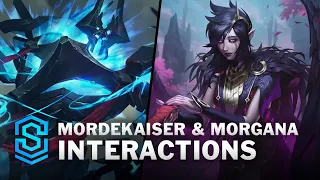 Mordekaiser & Morgana Special Interactions | Legends of Runeterra