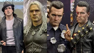 New blitzway the terminator, Rocky, Witcher statues on display blitzway Shanghai wc 2023