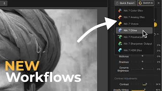 Nik Collection 7: New Worflows