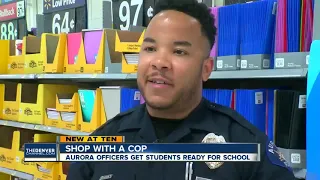 Shop With a Cop: Aurora officers get students ready for school