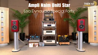 Ampli Naim Uniti Star Phối Ghép Loa Dynaudio Special Forty - Bộ Đôi Hoàn Hảo - Tinh Tế - Mạnh Mẽ