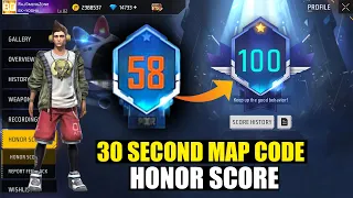 How To Increase Fast Honor Score in Free Fire 2024 | Honor Score Problem Free Fire 2024