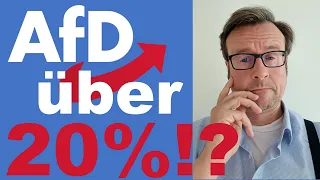 Die AfD über 20%!? Wie zuverlässig sind Wahlumfragen?