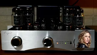 Diana Krall (Desperado)/cayin a-55tp lt vacuum tube amp/marantz  cd6007 /chrio