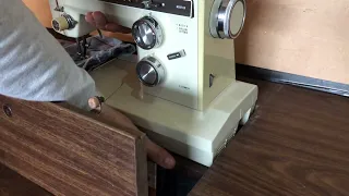 HOW TO SERIES #9: Just 2 Bolts!  How to Install a Kenmore Free Arm Sewing Machine Into Its Table!