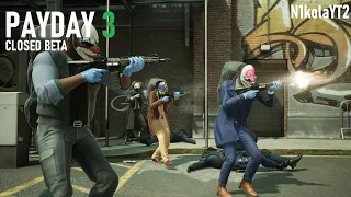 PAYDAY 3 [CLOSED BETA] | Loud Heist Gameplay