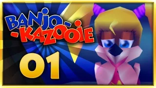 Banjo Kazooie (100%) - Part 1 - Spiral Mountain