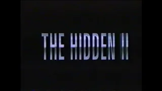 The Hidden II (1993) - DEUTSCHER TRAILER