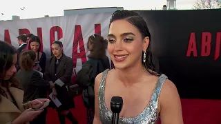 Melissa Barrera interview at ABIGAIL premiere | ScreenSlam