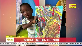 One-year-old Ghanaian toddler, Ace Liam, becomes Guinness World Records' youngest male artist