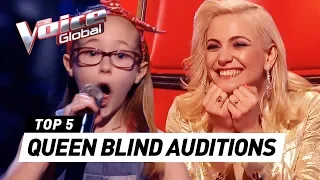 BEST QUEEN Blind Auditions in The Voice Kids