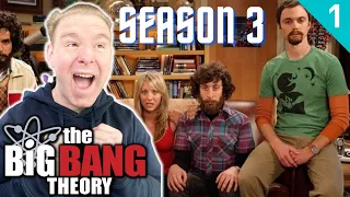THEY ARE BACK! | The Big Bang Theory Reaction | Season 3 Part 1/7 FIRST TIME WATCHING!