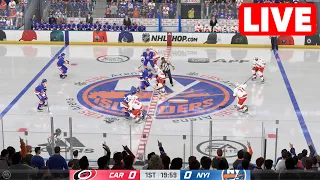 NHL LIVE🔴 Carolina Hurricanes vs New York Islanders | Game 3 - 25th April 2024 | Full Match NHL 24